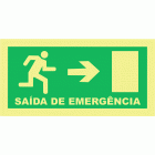 SAÍDA DE EMERGÊNCIA DIREITA