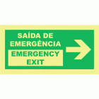 SA&Iacute;DA DE EMERG&Ecirc;NCIA  DIREITA (comlegenda em ingl&ecirc;s)