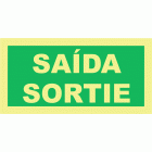 SA&Iacute;DA (legenda em franc&ecirc;s) 