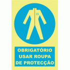 OBRIGAT&Oacute;RIO USAR ROUPA DE PROTEC&Ccedil;&Atilde;O