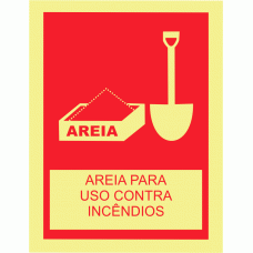 AREIA PARA USO CONTRA INCÊNDIOS