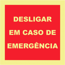 DESLIGAR EM CASO DE EMERGÊNCIA
