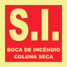 BOCA DE INCÊNDIO COLUNA SECA
