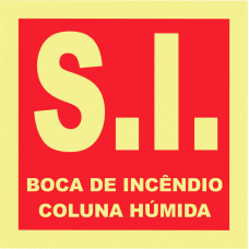 BOCA DE INCÊNDIO COLUNA HÚMIDA