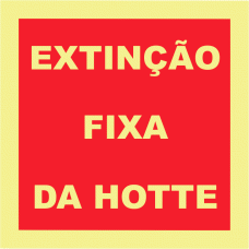EXTINÇÃO FIXA DE HOTTE