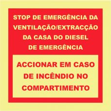 ACCIONAR EM CASO DE INCÊNDIO NO COMPARTIMENTO
