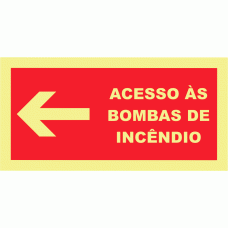 ACESSO ÀS BOMBAS DE INCÊNDIO ESQUERDA