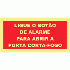 LIGUE O BOTÃO DE ALARME PARA ABRIR A PORTA CF