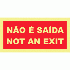 NÃO É SAÍDA (legenda em inglês)