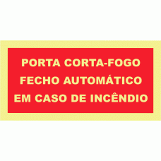 PORTA CORTA-FOGO FECHO AUTOMÁTICO