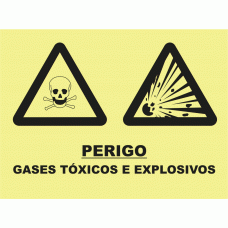PERIGO GASES T&Oacute;XICOS E EXPLOSIVOS