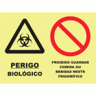 PERIGO BIOL&Oacute;GICO. PROIBI&Ccedil;&Atilde;O