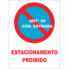 ESTACIONAMENTO PROIBIDO 