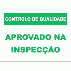 APROVADO NA INSPECÇÃO 
