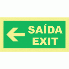 SA&Iacute;DA ESQUERDA (legenda em ingl&ecirc;s)