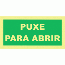PUXE PARA ABRIR