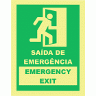 SA&Iacute;DA DE EMERG&Ecirc;NCIA (legenda em ingl&ecirc;s)