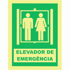 Elevador de emerg&ecirc;ncia