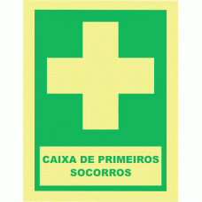 CAIXA DE PRIMEIROS SOCORROS
