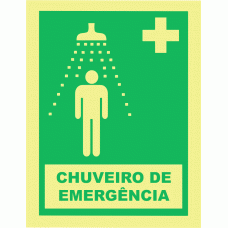 CHUVEIRO DE EMERG&Ecirc;NCIA