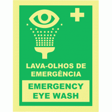 LAVA OLHOS DE EMERG&Ecirc;NCIA (Legenda em Ingl&ecirc;s)