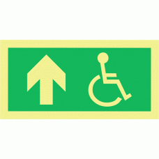 saída para deficientes