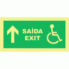 Saída  (legenda em inglês)