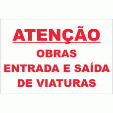 ANTE&Ccedil;&Atilde;O. OBRAS ENTRADA E SA&Iacute;DA DE VIATURAS