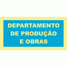 DEPARTAMENTO DE PRODUÇÃO E OBRAS