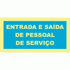 ENTRADA E SAÍDA DE PESSOAL DE SERVIÇO