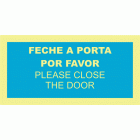 FECHE A PORTA POR FAVOR (legenda em inglês)