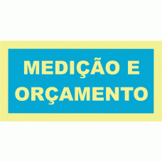MEDIÇÃO E ORÇAMENTO
