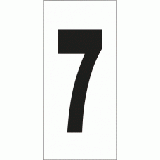 algarismo 7