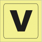 LETRA V 