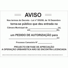 Aviso de uso obrigat&oacute;rio de acordo com a portaria 1106/2001