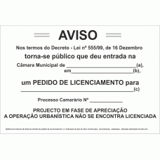 Aviso de uso obrigat&oacute;rio de acordo com a portaria 1106/2001