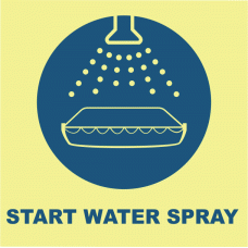 START WATER SPRAY