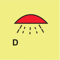 AREA PROTECTED BY DRENCHING SYSTEM