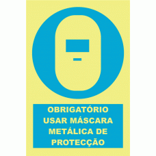 OBRIGAT&Oacute;RIO USAR M&Aacute;SCARA MET&Aacute;LICA DE PROTEC&Ccedil;&Atilde;O