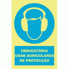 OBRIGAT&Oacute;RIO USAR AURICULARES DE PROTEC&Ccedil;&Atilde;O