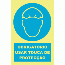 OBRIGAT&Oacute;RIO USAR TOUCA DE PROTEC&Ccedil;&Atilde;O