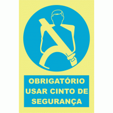 OBRIGAT&Oacute;RIO USAR CINTO DE SEGURAN&Ccedil;A