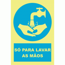 S&Oacute; PARA LAVAR AS M&Atilde;OS