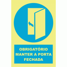 OBRIGATÓRIO MANTER PORTA FECHADA