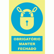 OBRIGAT&Oacute;RIO MANTER FECHADO
