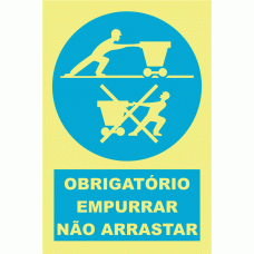 OBRIGAT&Oacute;RIO EMPURRAR N&Atilde;O ARRASTAR