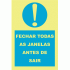 FECHAR TODAS AS JANELAS ANTES DE SAIR