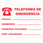 TELEFONES DE EMERGÊNCIA