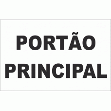 PORTÃO PRINCIPAL