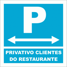PARQUE PRIVATIVO CLIENTES DO RESTAURANTE